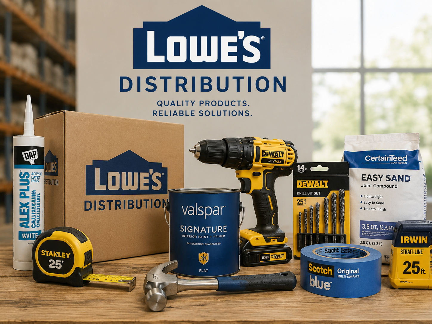 Lowes Distribution Premium Home Improvement Supplies